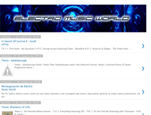 Tablet Screenshot of electromusicworld.blogspot.com