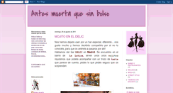 Desktop Screenshot of antesmuertaquesinbolso.blogspot.com