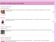 Tablet Screenshot of antesmuertaquesinbolso.blogspot.com
