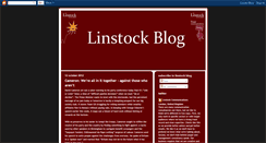 Desktop Screenshot of linstockonline.blogspot.com