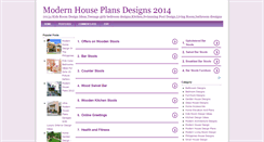 Desktop Screenshot of modern-house-plans-designs.blogspot.com