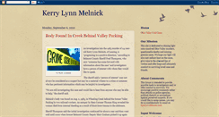 Desktop Screenshot of kerrymelnick.blogspot.com
