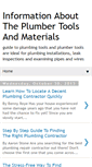 Mobile Screenshot of plumbertoolsguide.blogspot.com