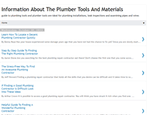 Tablet Screenshot of plumbertoolsguide.blogspot.com