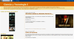 Desktop Screenshot of cienciaytecnologiai.blogspot.com