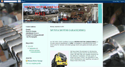 Desktop Screenshot of munnamotorgarage.blogspot.com