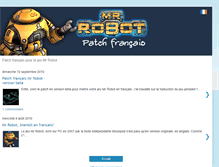 Tablet Screenshot of mr-robot-fr.blogspot.com