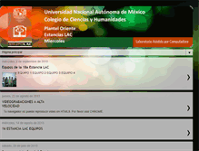 Tablet Screenshot of estancialacmiercoles.blogspot.com