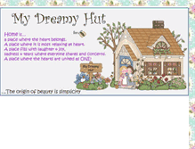 Tablet Screenshot of dreamykittyhut.blogspot.com