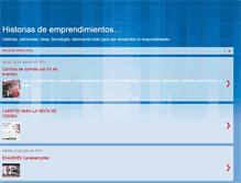 Tablet Screenshot of comunidademprendimiento.blogspot.com
