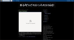 Desktop Screenshot of bjaeverboarding.blogspot.com