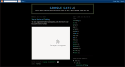 Desktop Screenshot of googlegargle.blogspot.com