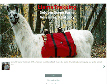 Tablet Screenshot of llamatreks.blogspot.com