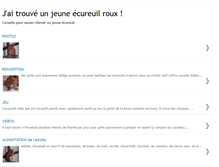 Tablet Screenshot of petit-ecureuil.blogspot.com