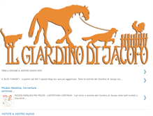 Tablet Screenshot of ilgiardinodijacopo.blogspot.com