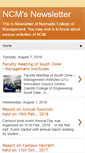 Mobile Screenshot of ncmnewsletter.blogspot.com