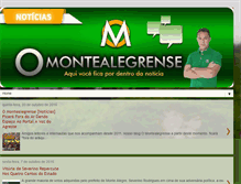 Tablet Screenshot of omontealegrense.blogspot.com