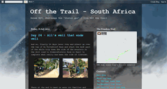 Desktop Screenshot of offthetrailsa.blogspot.com