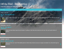 Tablet Screenshot of offthetrailsa.blogspot.com