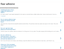 Tablet Screenshot of floor-adhesive.blogspot.com