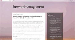 Desktop Screenshot of forwardmanagement.blogspot.com