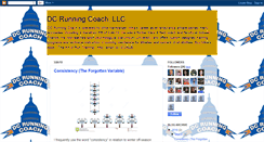 Desktop Screenshot of dcrunningcoach.blogspot.com