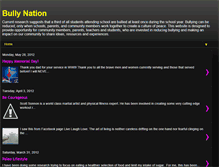 Tablet Screenshot of bullynation.blogspot.com