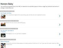 Tablet Screenshot of noreenlee.blogspot.com