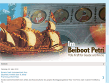 Tablet Screenshot of beiboot-petri.blogspot.com