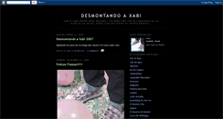Desktop Screenshot of desmontandoaxabi.blogspot.com