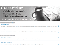 Tablet Screenshot of gracelimwrites.blogspot.com