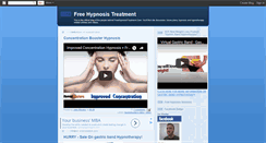 Desktop Screenshot of freehypnosistreatment.blogspot.com