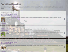 Tablet Screenshot of condition-sensitive.blogspot.com