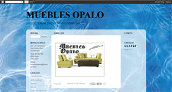 Desktop Screenshot of mueblesopalo.blogspot.com