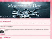 Tablet Screenshot of mensagemdeus.blogspot.com