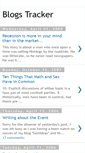 Mobile Screenshot of blogstrack.blogspot.com