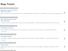 Tablet Screenshot of blogstrack.blogspot.com
