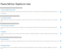 Tablet Screenshot of fauna-iberica.blogspot.com