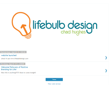 Tablet Screenshot of lifebulbblog.blogspot.com