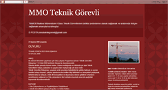 Desktop Screenshot of mmoteknikgorevli.blogspot.com