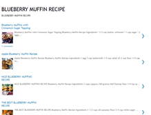 Tablet Screenshot of blueberry-muffinrecipe.blogspot.com