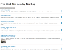 Tablet Screenshot of freestocktipsintradaytips.blogspot.com