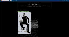 Desktop Screenshot of abbasaladin.blogspot.com