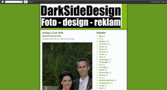 Desktop Screenshot of darksidedesignblog.blogspot.com