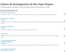 Tablet Screenshot of histoiredeveloppementporthopesimpson.blogspot.com