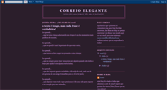 Desktop Screenshot of correioelegante.blogspot.com