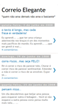 Mobile Screenshot of correioelegante.blogspot.com