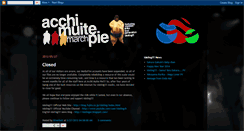 Desktop Screenshot of acchimuitepie.blogspot.com