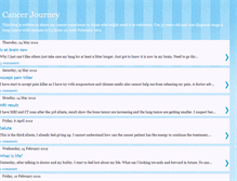 Tablet Screenshot of mycancerexp.blogspot.com