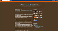 Desktop Screenshot of footprintsofangels.blogspot.com